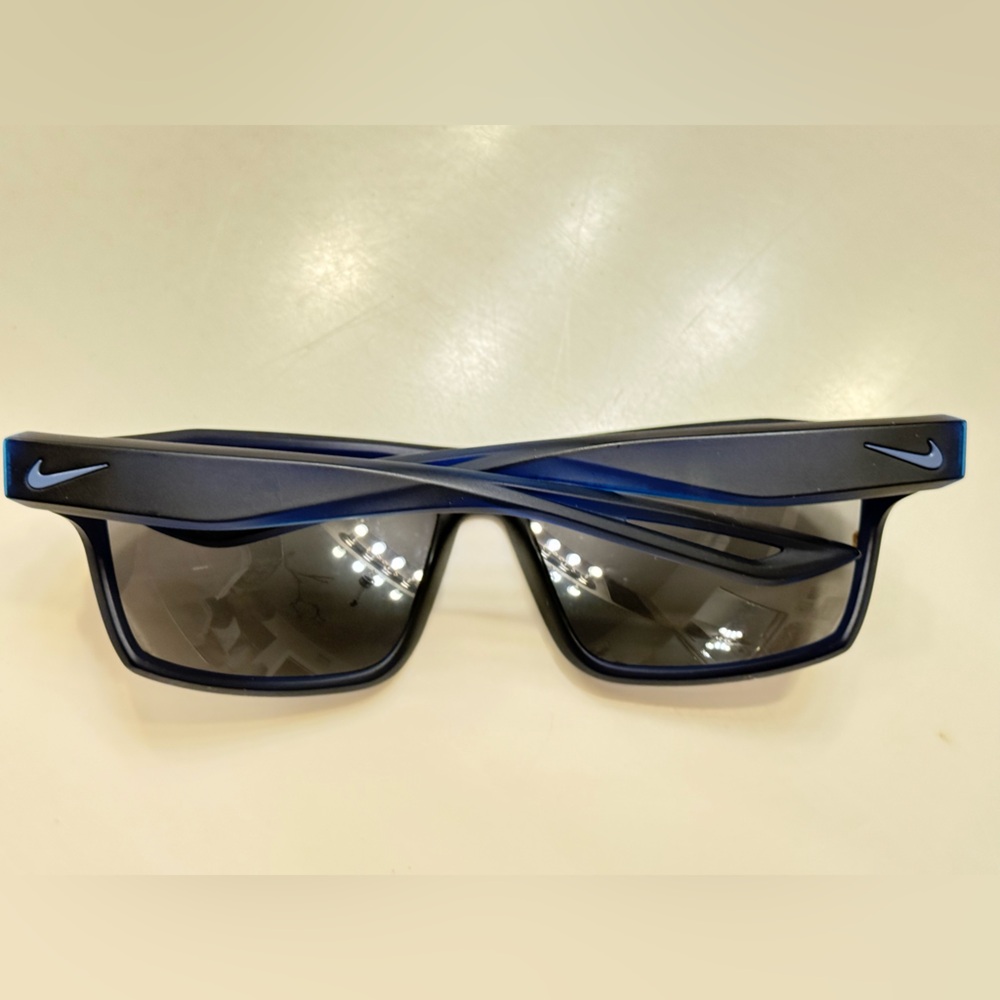 BADASS Nike Legend Sunglasses in Obsidian Blue Frames & Ocean Fog Gray Lenses - Picture 11 of 12